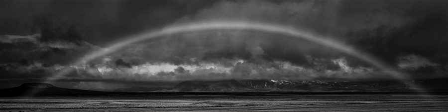 Icelandic Rainbow In The Dark