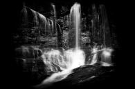 The Weissbach waterfall