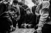 Chinese chess players