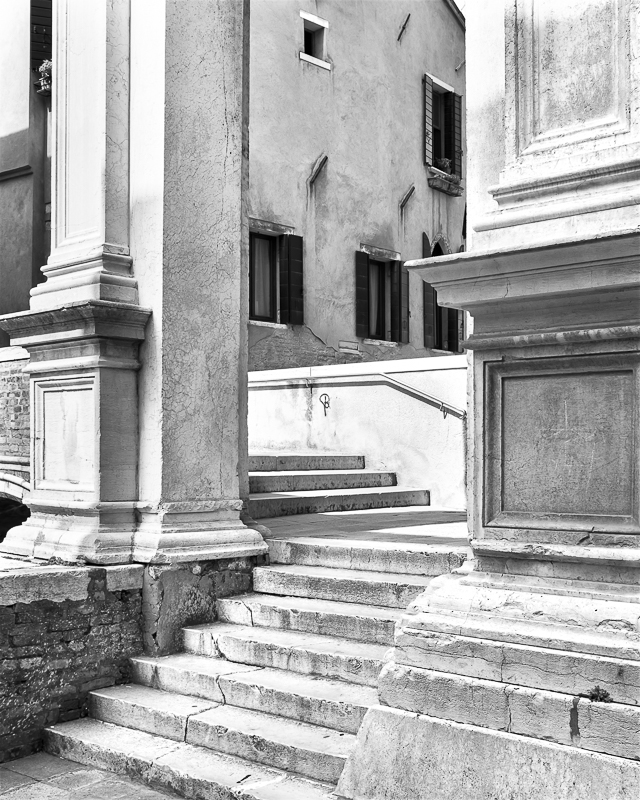 Stones and stairs in Venice
