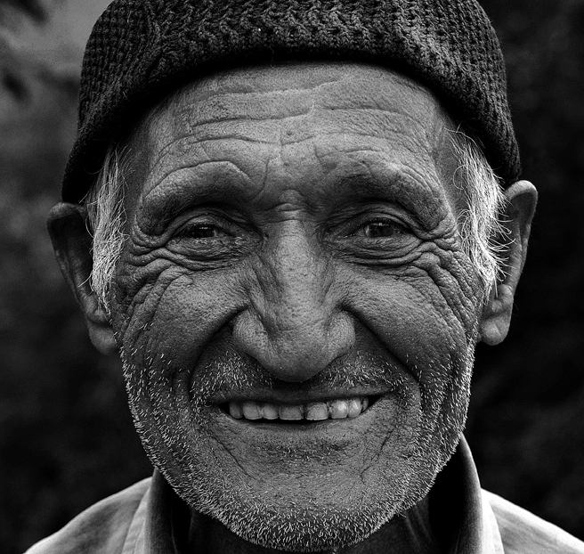 OLD MAN LAUGHING