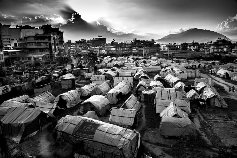 Tent City in Kathmandu