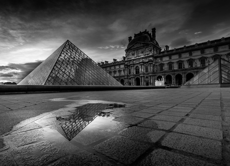Louvre reflections