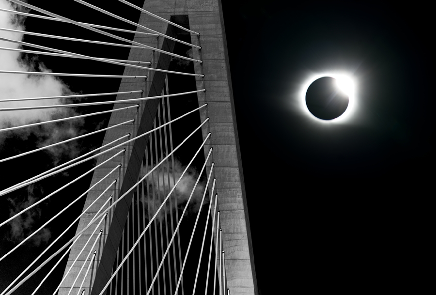 Bridge Flare 2017 Solar Eclipse 