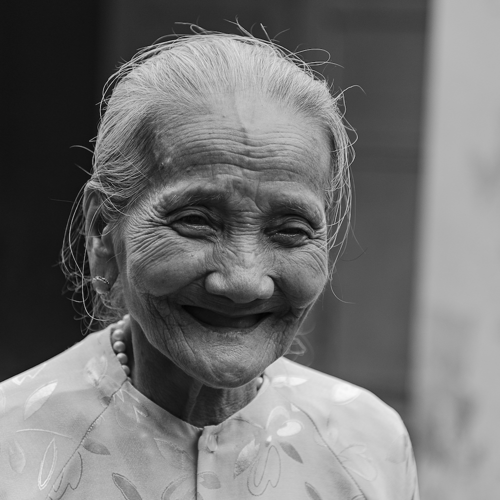 Old Vietnamese woman
