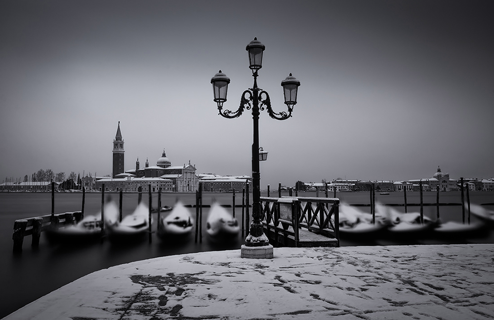 Snow in Venice