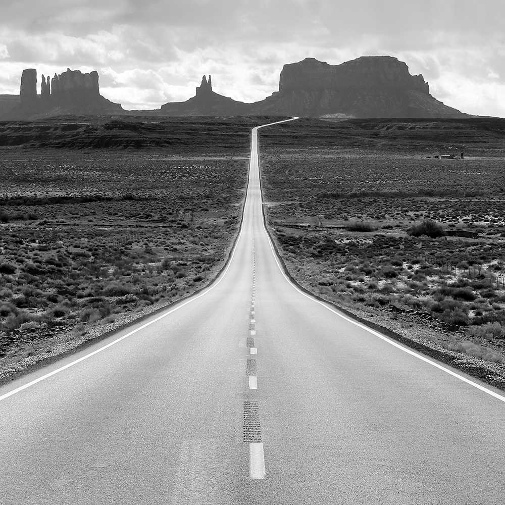 US Route 163, Monument Valley, Utah, 2019.