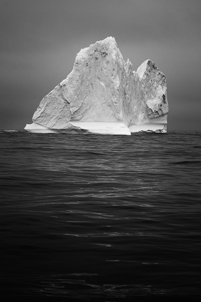 Ice on Black (Antarctica)