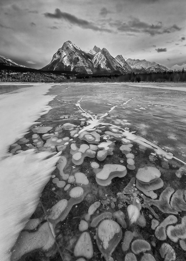 Abraham Lake, Alberta, Canada