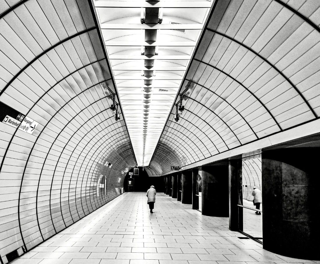 Le bout du tunnel. 