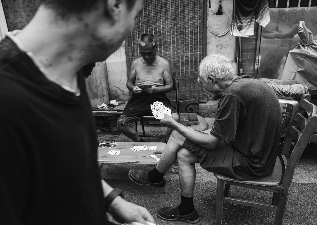 Hutong old men.