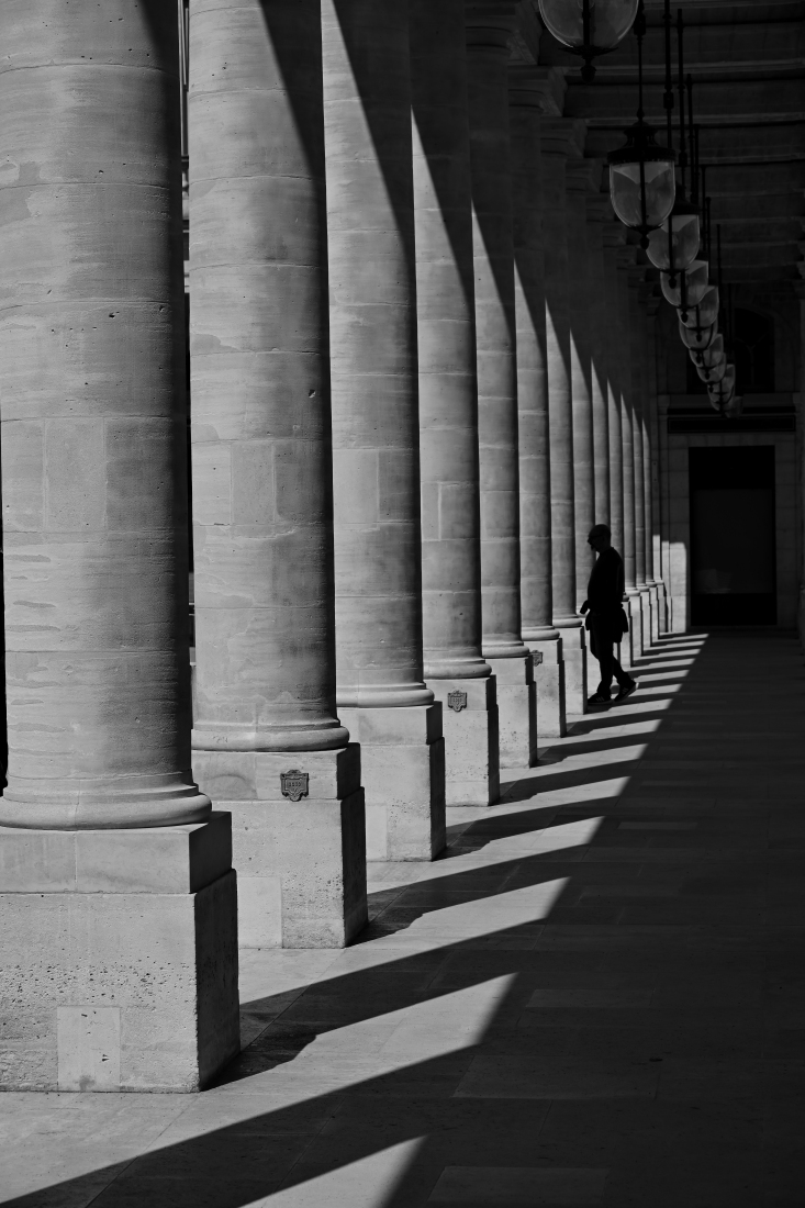 Columns of light