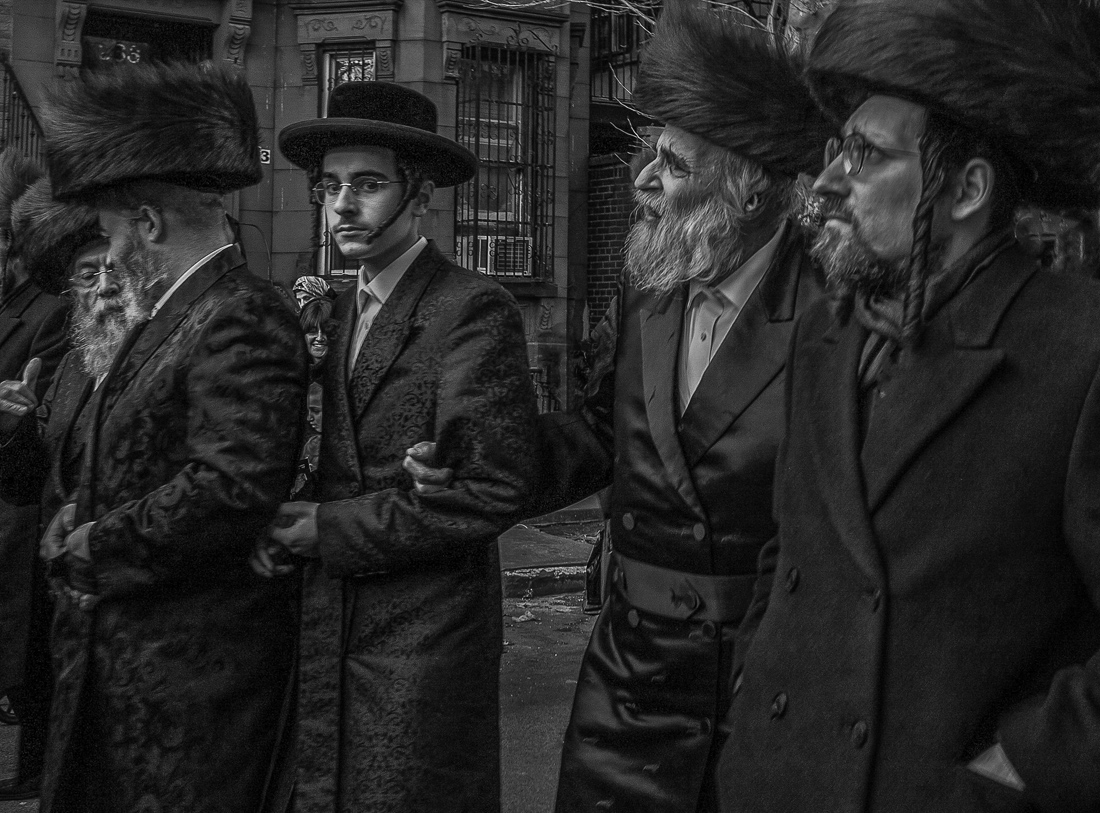 Group of Hasidic Men