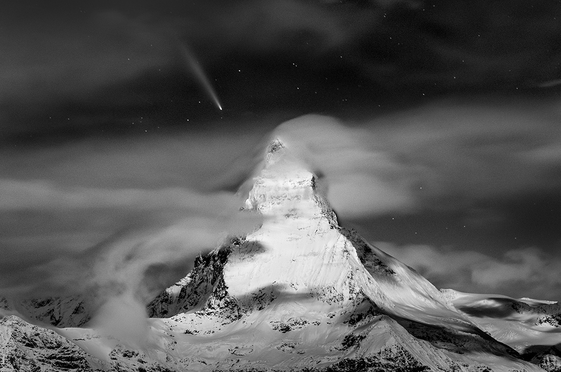 Tsuchinshan–ATLAS with Matterhorn