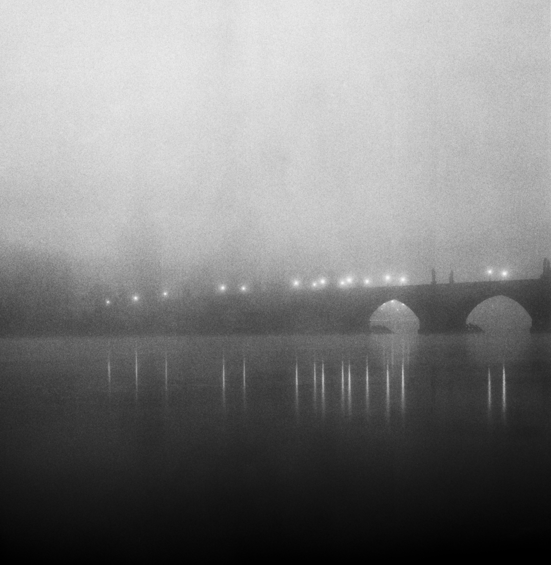 Bridge in Fog