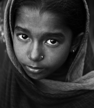 A girl who lives in Dhaka city