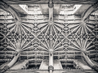 Oxford Cathedral, Quire, Pendantlierne Vault