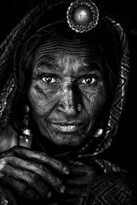 Charcoal face of India