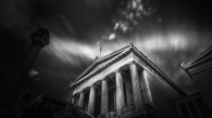 Athens in Black and White