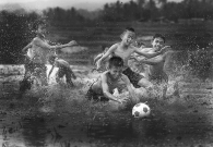 muddy football