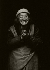 Old chinese woman