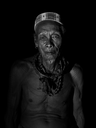 Portrait of a Mentawai tribesman