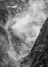 Rockslide in Norway
