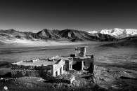 Ancient Silk Road at the Xinjiang Borders