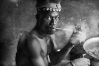 Young Tamberma man, Benin.