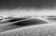 Dunes and strong winds