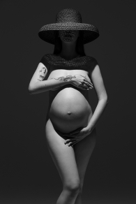 Pregnant Woman with Hat