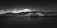 Gatebridge and Mount-Fuji