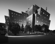 Dystopian hospital