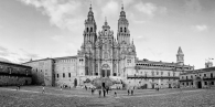 The Cathedral at Santiago de Compostela