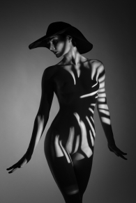 Dressed in light and shadow