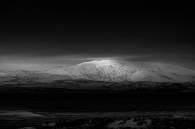 Frozen River Crossing at Mt. Hekla